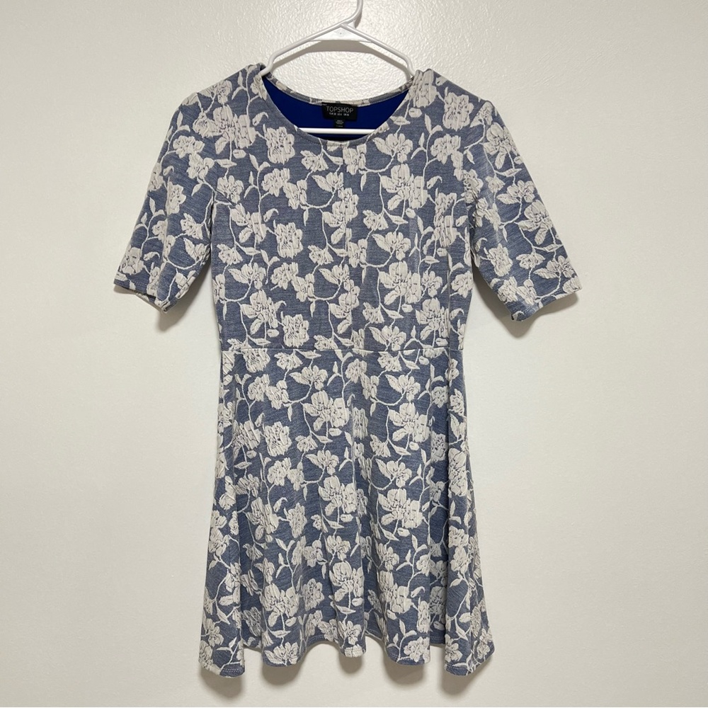 Topshop Fit & Flare Dress